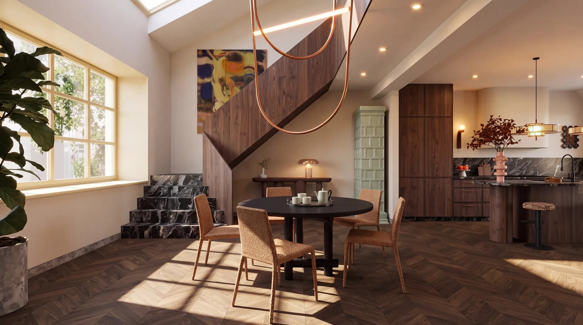Apartment 11 – dining area